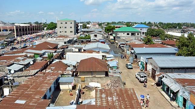剛果共和國首都布拉薩（Brazzaville）街景，攝於2017年。路透社