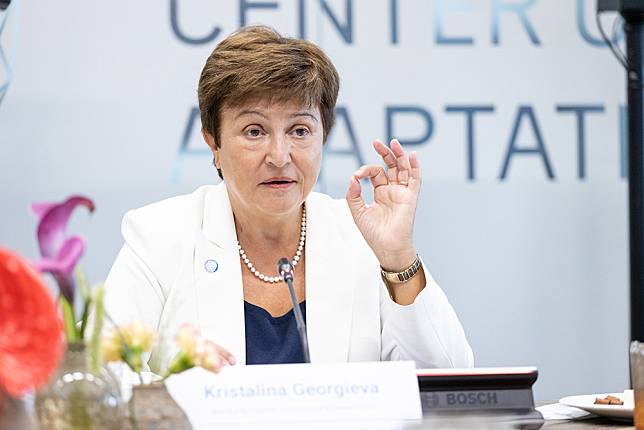 IMF總裁喬治艾娃（Kristalina Georgieva）。(圖:IMF)