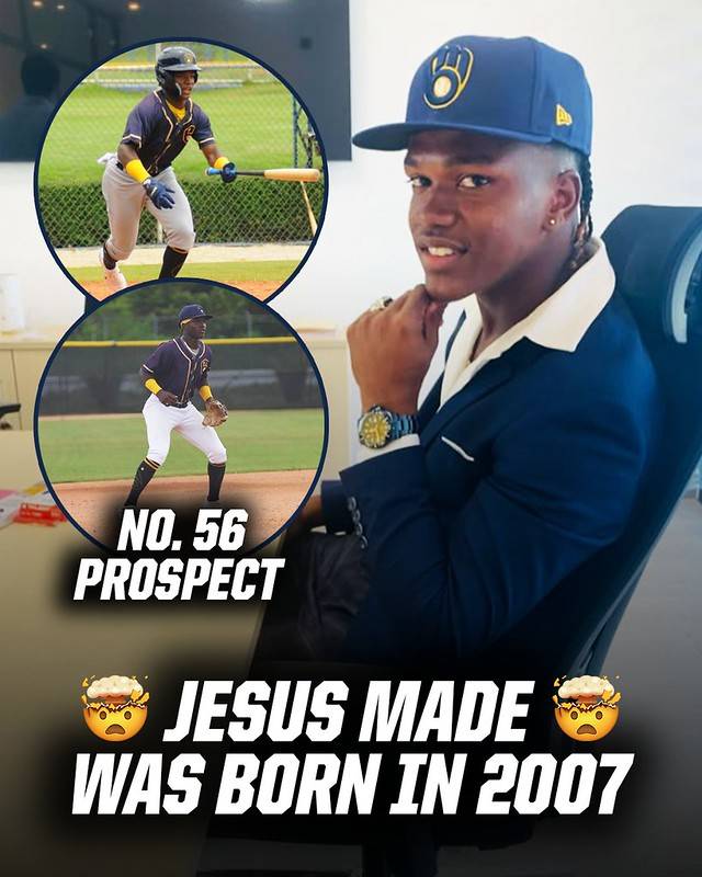 Jesus Made。（圖／取自MLB FB）