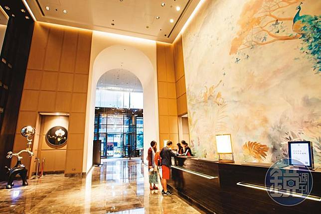 台灣五星飯店業競爭激烈，各業者都積極爭搶人才。圖為萬豪酒店。