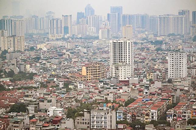 This photo taken on Dec. 9, 2023 shows a view of Hanoi, capital of Vietnam. (Xinhua/Cheng Yiheng)