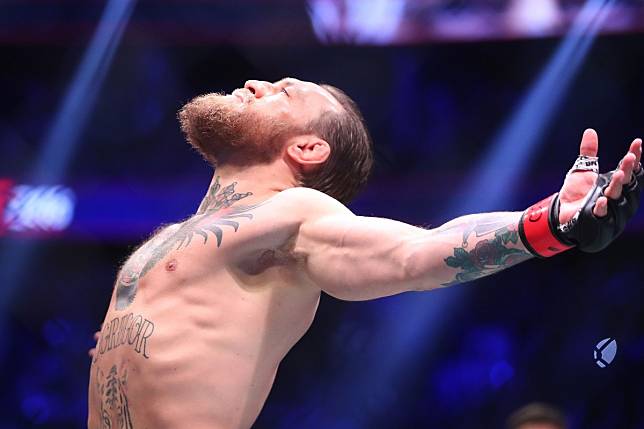 Conor McGregor defeats Donald Cerrone during his mixed martial arts comeback UFC 246. Photo: USA Today