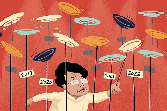 Carrie Lam has to look at longer-term measures, analysts say. Illustration: Perry Tse