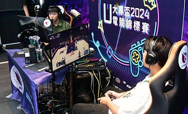 2024第六屆大專盃電競錦標賽NBA2K24賽項總決賽。 圖：正修科大/提供