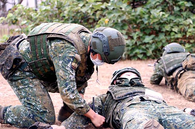 戰傷救護訓練 強化戰場救護能量