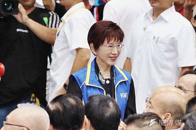 國民黨前主席洪秀柱自告奮勇到台南市參選立委，但國民黨中央顯不樂見。（盧逸峰攝）