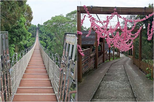南投猴探井遊憩區近年人潮大幅減少，冷清模樣曝光。圖／翻攝自Threads ＠qq782020