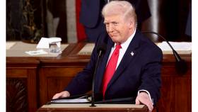 美國總統川普發表第二任期首場國情咨文演說。路透社