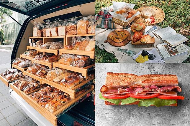 麵包迷注意！圓山花博市集「台北麵包祭」集結了全台 40 家烘焙品牌、14 台餐車美食（有趣市集提供）