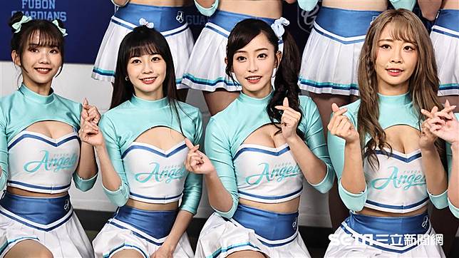 Fubon 愛らし Angels 慈妹 台湾 チアリーダー チア 実使用 衣装