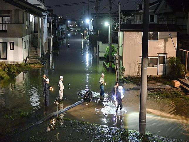 哈吉貝颱風重創日本 死傷人數不斷攀升