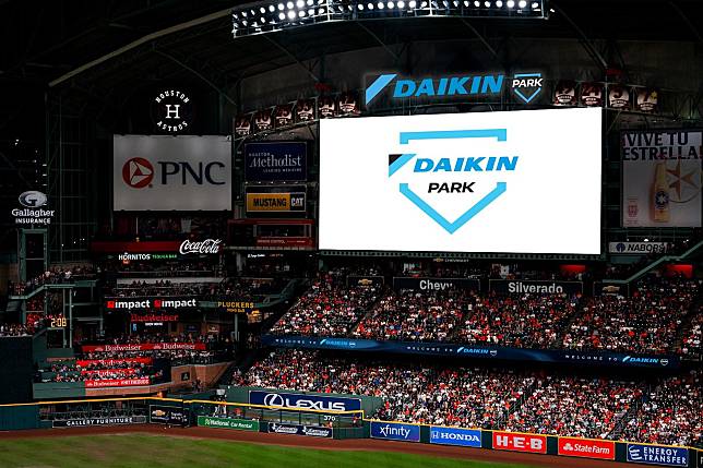 MLB休士頓太空人隊主球場明年命名為「DAIKIN PARK」大金公園球場（業者提供）