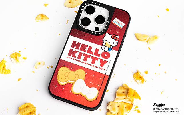 Kitty粉絲收！CASETiFY推Hello Kitty聯名手機殼太可愛，立體Kitty必收，零食款太萌