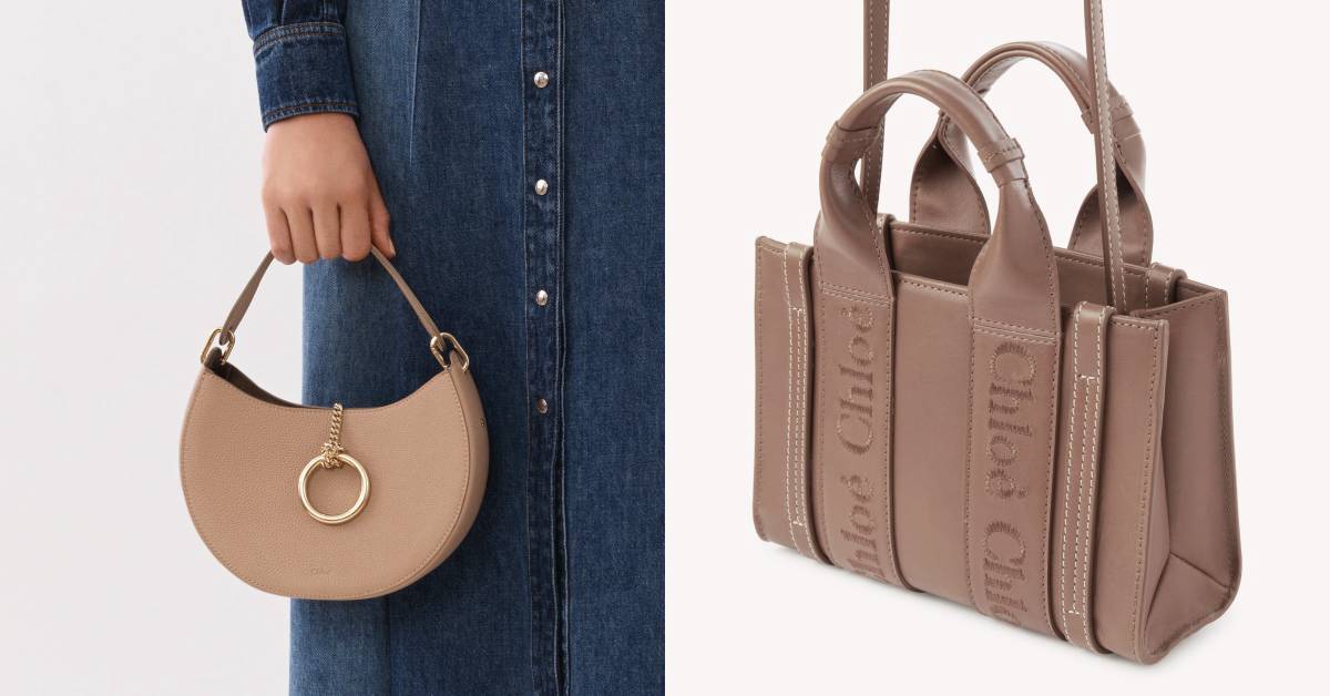 Chloe 包 CHLOE SPIN大款牛皮托特包黑 Fancy Explore Boutique