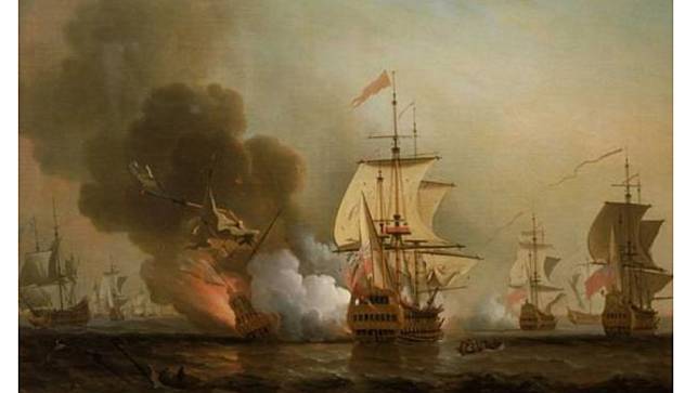 「聖荷西大帆船」（San Jose galleon）於1708年被大英帝國海軍擊沉。翻攝CBSNEWS