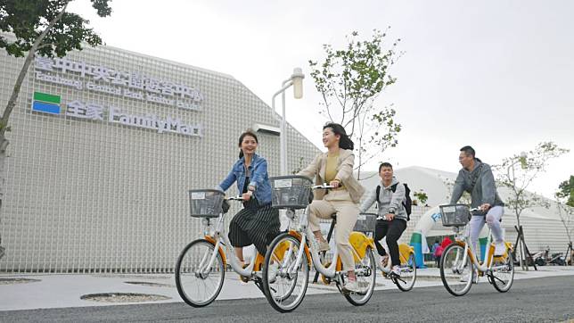 台中公共自行車累計騎乘人次突破八千萬。（記者徐義雄攝）