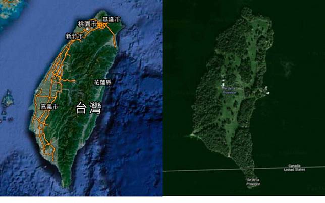 「平行世界」真的存在？神祕小島與台灣「相似度90%」，連「恆春半島」都完美複製！