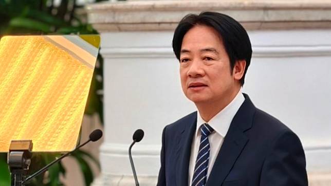 總統賴清德上任一週年，在總統府發表執政週年談話，陳祖傑攝