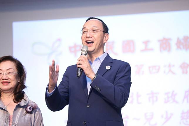 針對勞動部勞發署霸凌案，國民黨主席朱立倫表示，勞動部事後處理讓全國都不能接受，才是關鍵重點。（國民黨提供）