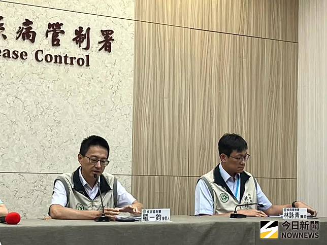 疾管署防疫記者會。