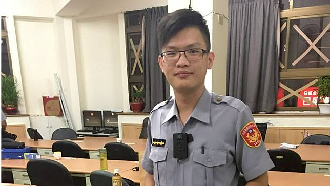 涉嫌裝針孔偷拍女警，還加入創意私房成為會員的前警員黃仕奇。翻攝臺北市政府警察局中正第二分局臉書
