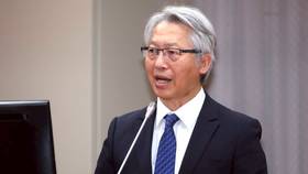 中研院院長廖俊智今日於立法院備詢時，表態支持重啟核電。資料照，廖瑞祥攝