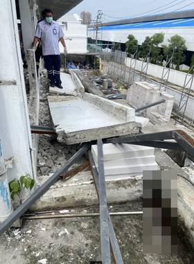 ด่วน! เกิดเหตุแผ่นคอนกรีตยักษ์ล้มทับคน เผยจำนวนผู้เสียชีวิต-บาดเจ็บล่าสุด |  สยามนิวส์ | LINE TODAY