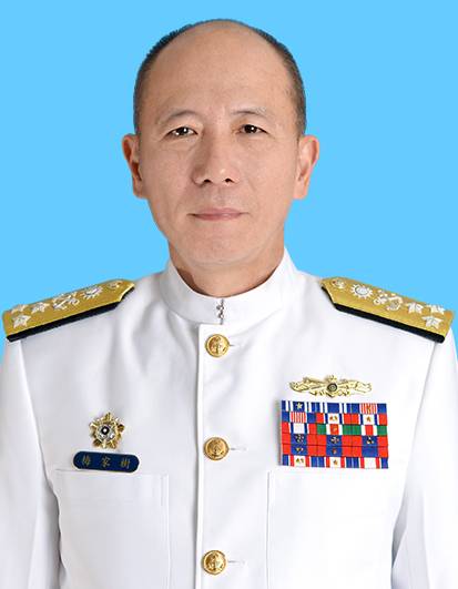 參謀本部副總長執行官梅家樹上將調任海軍上將司令。(國防部提供)