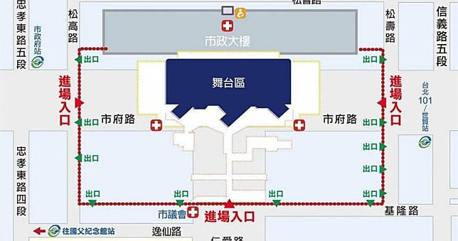 悠遊卡綁定台北通可快速通關　北市跨年實名制「設3入口24通道」