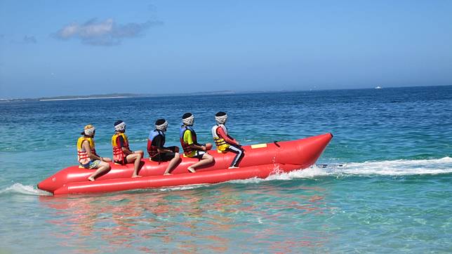水上香蕉船摩托（圖片提供/澎湖縣政府）