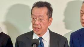 國防部長顧立雄。郭宏章攝