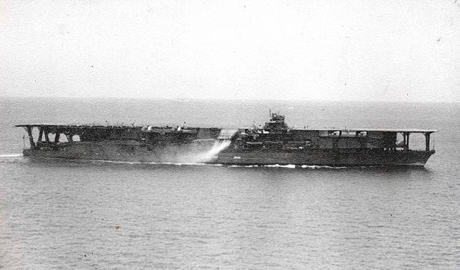 1936年改裝竣工時的「加賀號」。(圖擷自Wiki)