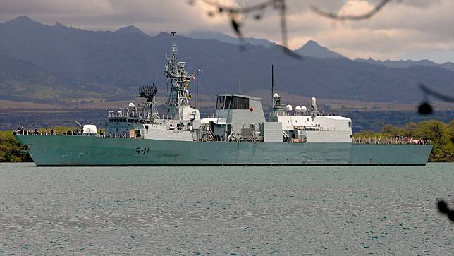 加拿大皇家海軍哈利法克斯級巡防艦「渥太華號」。翻攝維基百科