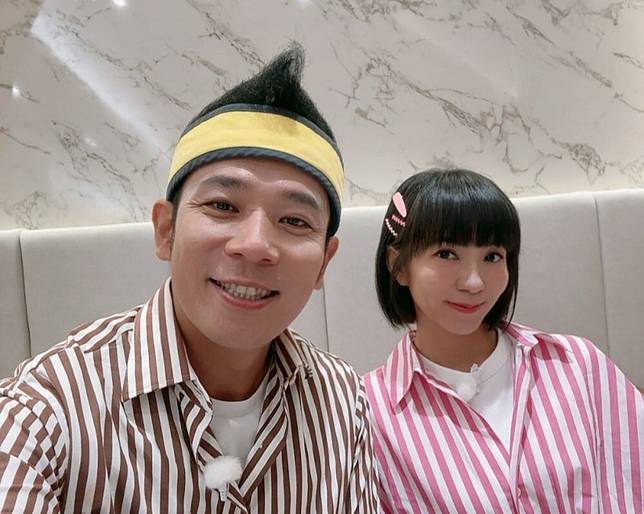 香蕉哥哥(左)和草莓姐姐揭秘幼幼台哥哥姐姐如何命名。(資料照，東森提供)
