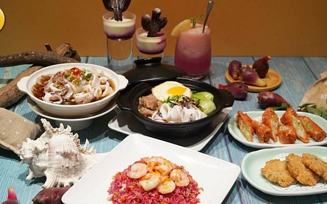 港式茶餐廳推澎湖花火節系列　仙人掌炒飯、小卷煲仔飯「鮮」上桌  穿粉紅色消費送飲品