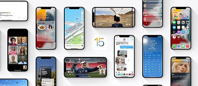 蘋果宣布，新一代作業系統iOS 15、iPadOS 15和watchOS 8將於台灣時間9月21日開放用戶升級。   圖：取自蘋果官網