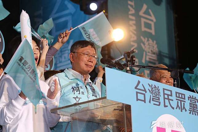 有網友發現新竹市是民眾黨的大票倉。圖為台北市長、民眾黨主席柯文哲。（資料照，陳品佑攝）