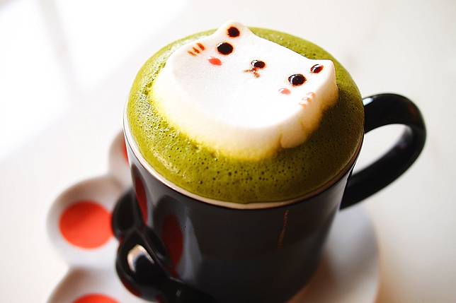 ▲「框影咖啡」著名的立體貓咪拉花，可愛到令人捨不得喝。（圖/框影咖啡）&nbsp;(<a href=