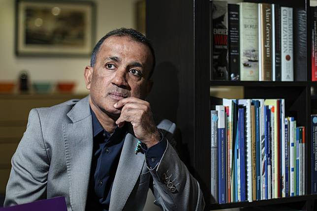 Chandran Nair, Founder & CEO, Global Institute For Tomorrow, has called on Hong Kong media to actively push for a peaceful end to the city’s troubles. Photo: Nora Tam