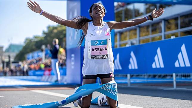 世界紀錄保持者 Tigst Assefa
