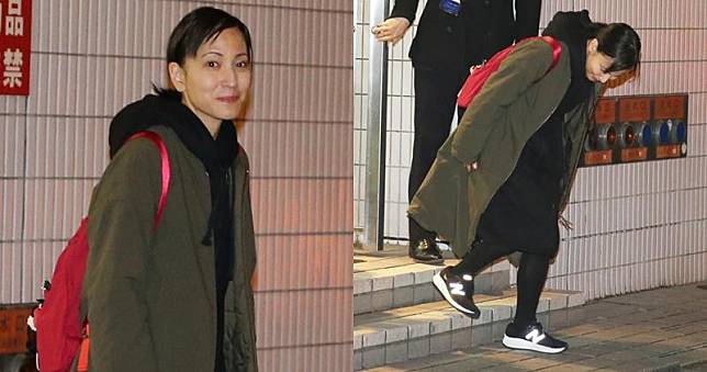 鈴木杏樹昨晚離開劇場時，向守候門外的記者再三鞠躬道歉。（網上圖片）