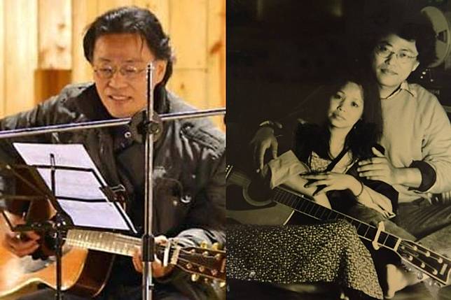 資深音樂人韓正皓離世後海葬，遺孀悲慟不捨。翻攝「韓正皓與鍾少蘭的音樂日記」臉書