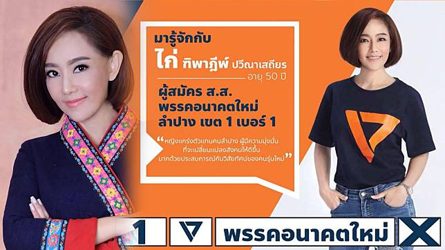 เลือกตั้ง62 :  เปิดใจ “ไก่ ฑิพาฎีพ์ ” สาว “อนาคตใหม่” หมีเซี๊ยะเมืองไทย