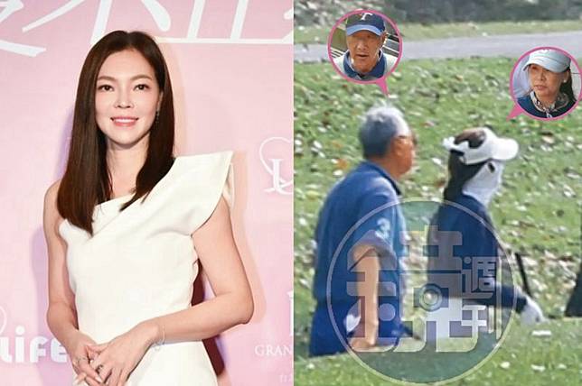 曾馨瑩（左起）與郭台銘及謝女至今未對風波做任何回應。左翻攝hsin_ying_tseng IG、右翻攝《鏡週刊》