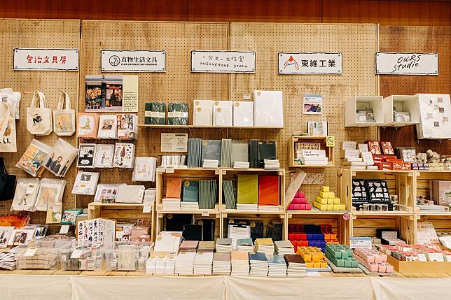 誠品文具展的台灣文具店。   圖：誠品書店提供