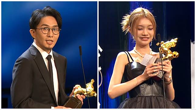卓亦謙憑《年少日記》奪金馬獎最佳新導演獎；謝咏欣奪最佳新演員。