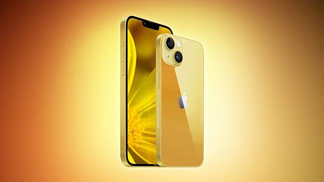 今年傳出iPhone 14 、iPhone 14 plus將加人「黃色」作為春季新色。   圖：翻攝自MacRumors.com推特