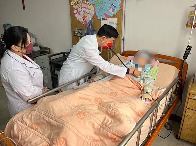 漢銘基督教醫院救治的8歲的陳小妹妹目前狀況都還算穩定。（圖／漢銘基督教醫院提供）