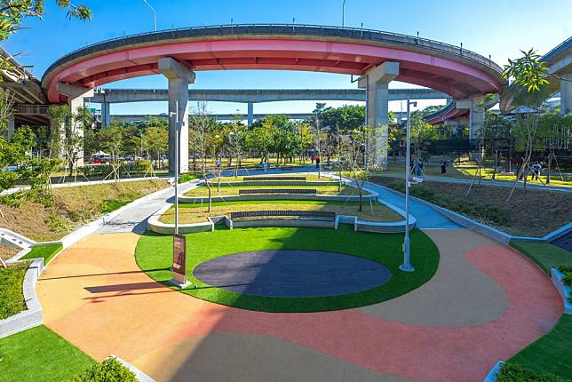 桃園平鎮運動公園遊戲場啟用　提供民眾便捷友善休憩空間