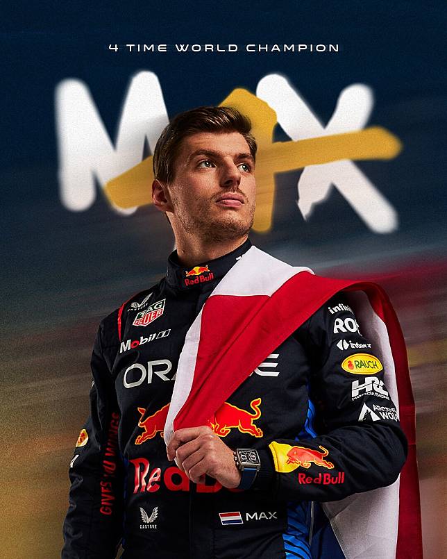 F1拉斯維加斯大獎賽提前封王Max Verstappen四連冠締造傳奇，TAG Heuer Monaco 腕錶相伴再創巔峰！